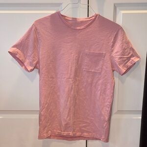J.Crew Men's Pocket T-Shirt in Light Pink